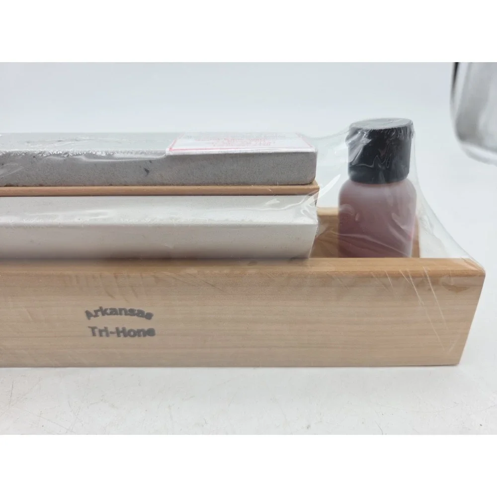 TRI-8 3 Stone Tri-Hone, Arkansas Knife Sharpening System 8